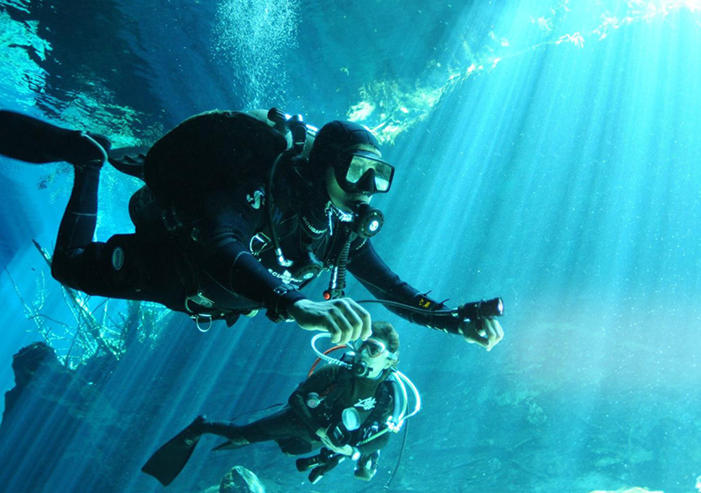 1人前のダイバーとして認められます